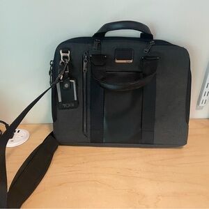 Tumi Black Laptop bag